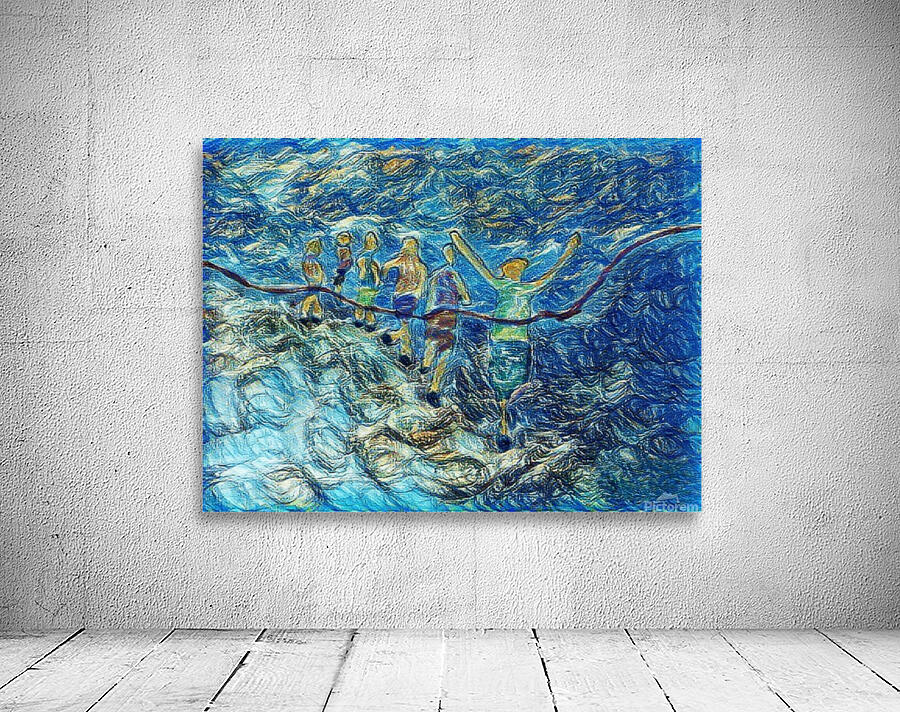 Group of friends Wall Preview