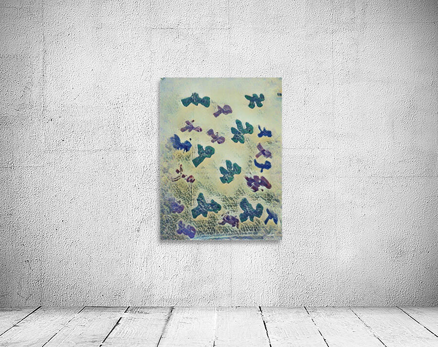 cluster of men Wall Preview