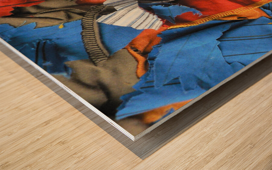 Outerwear Wood print