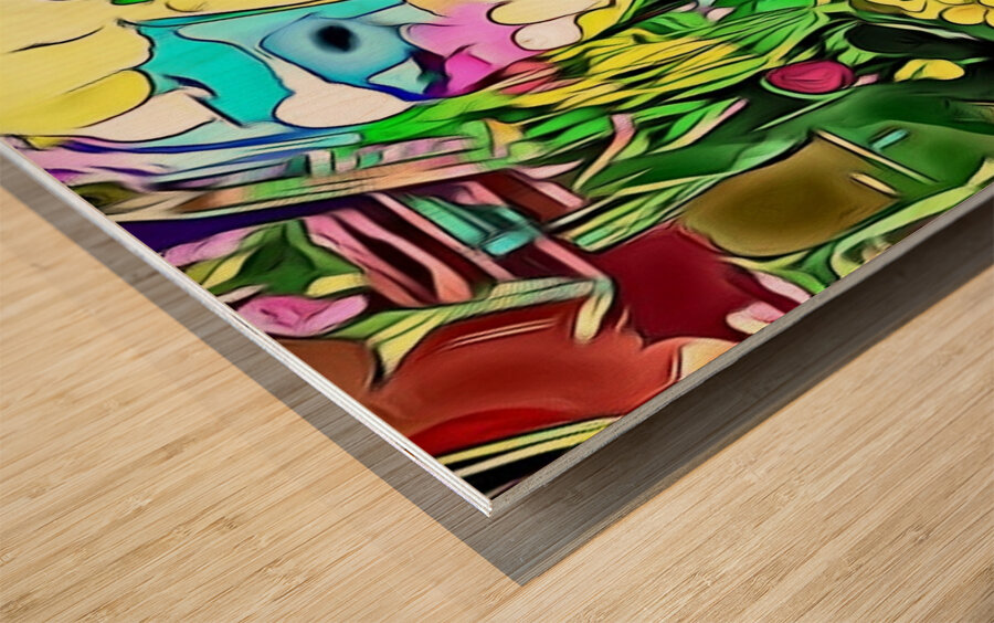 PORTRAIT ZERO 5 Wood print