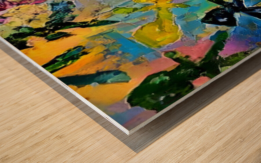 march to freedom Wood print