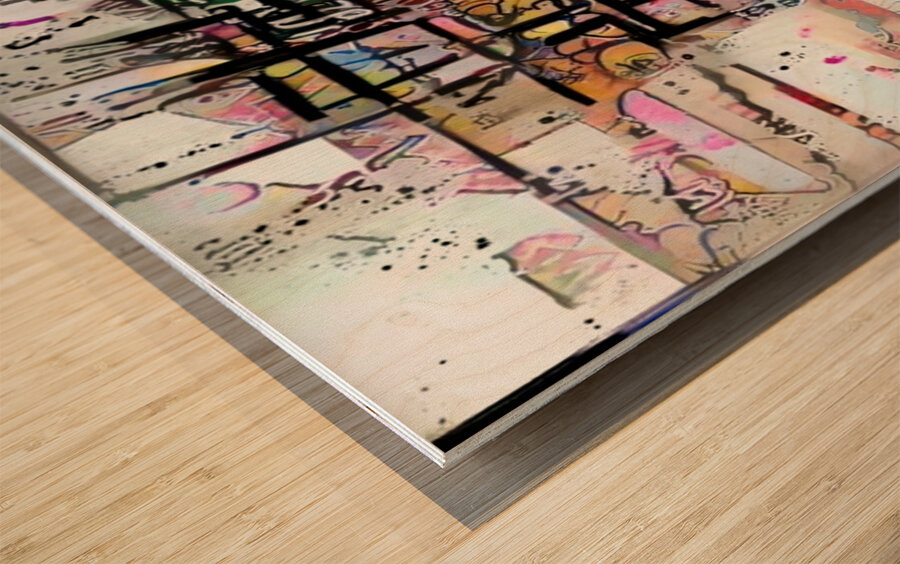 Whispers of the Streets Wood print