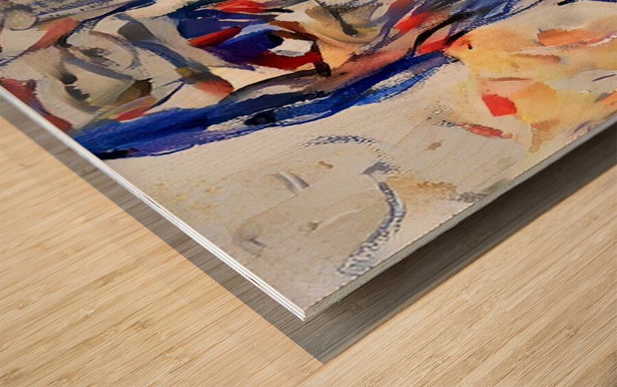 time zone 1 73 Wood print