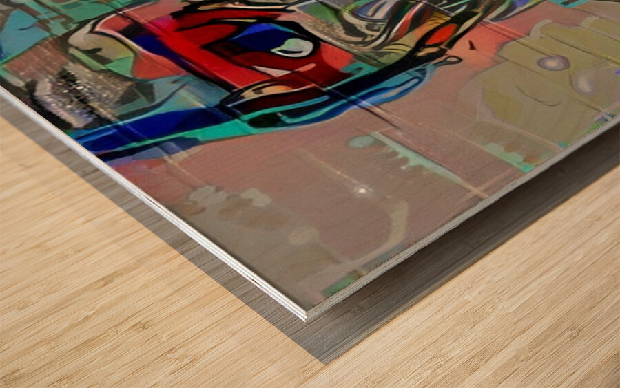 untitled 9 Wood print