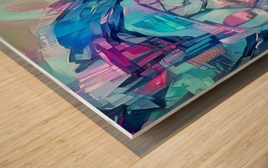 untitled 16 Wood print