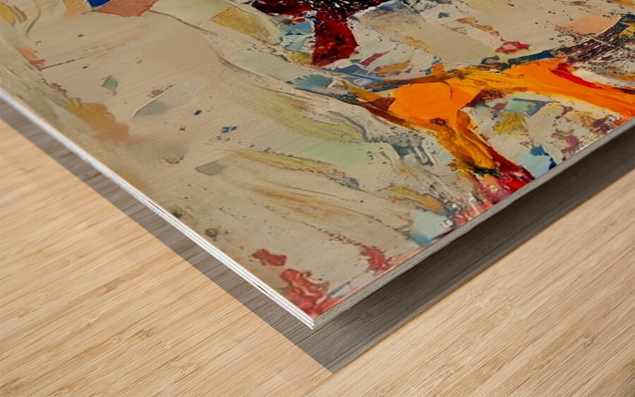 untitled zero 19 Wood print