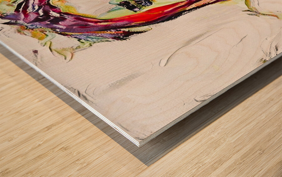 untitled sunday 4 Wood print