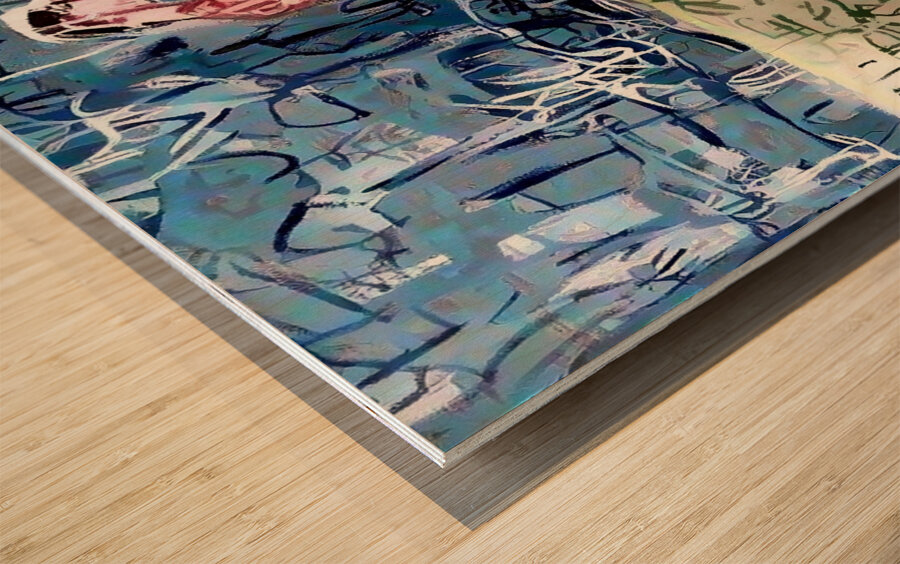 untitled sunday 9 Wood print