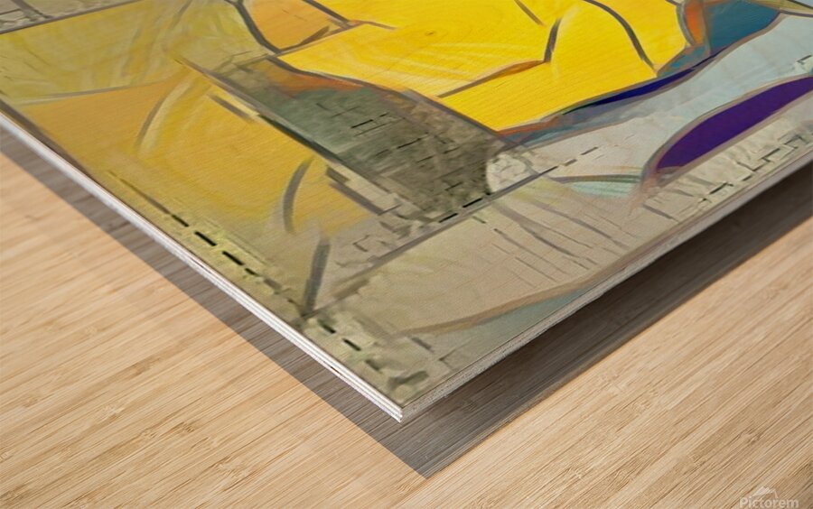 boldness celebration Wood print