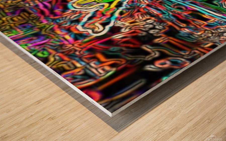 stand out  Wood print