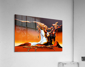Liquid Yooperlite Acrylic Print