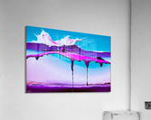 Purple Rain Acrylic Print
