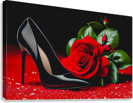 Blood & Diamonds Canvas Print