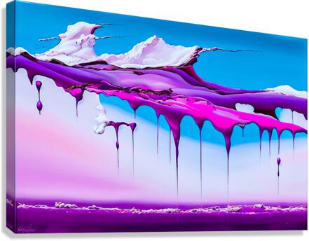 Unicorn Sunrise Canvas Print