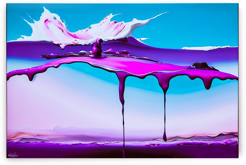 Purple Rain by Ashley Rene Atelier