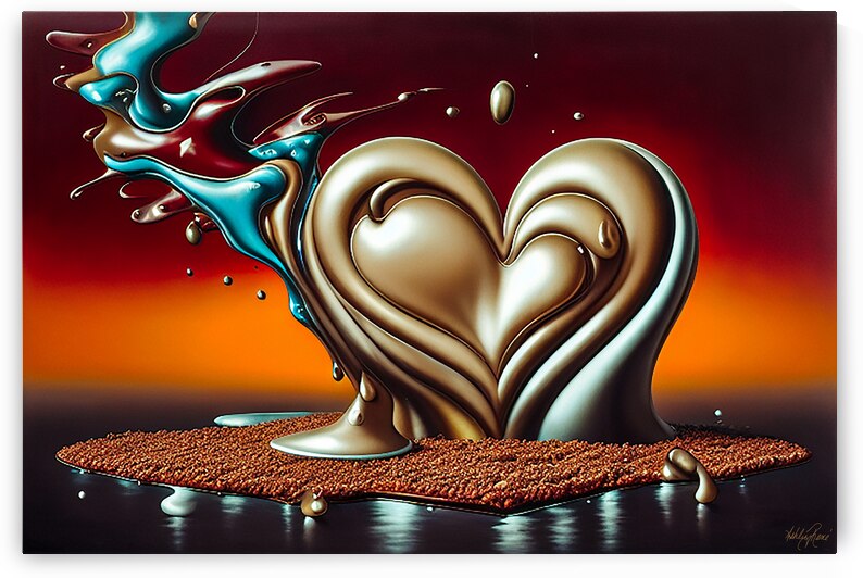 Platinum Heart by Ashley Rene Atelier