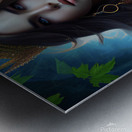 Green Goddess Metal print