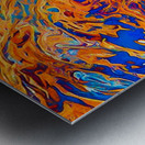 Color Theory Metal print