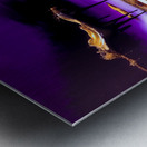 Fluidity Metal print
