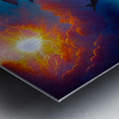 Time Loop Metal print