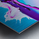 Purple Rain Metal print