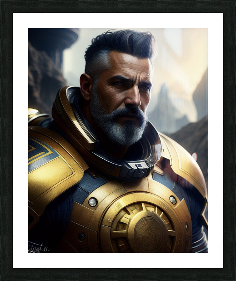 Infinity  Beyond Picture Frame print