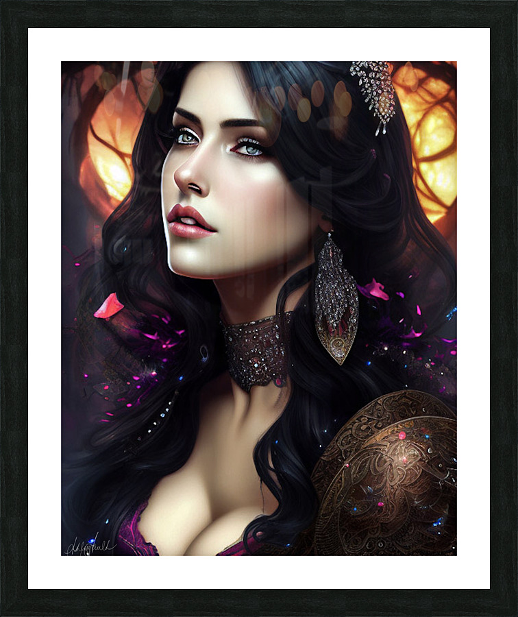 Immortale Picture Frame print