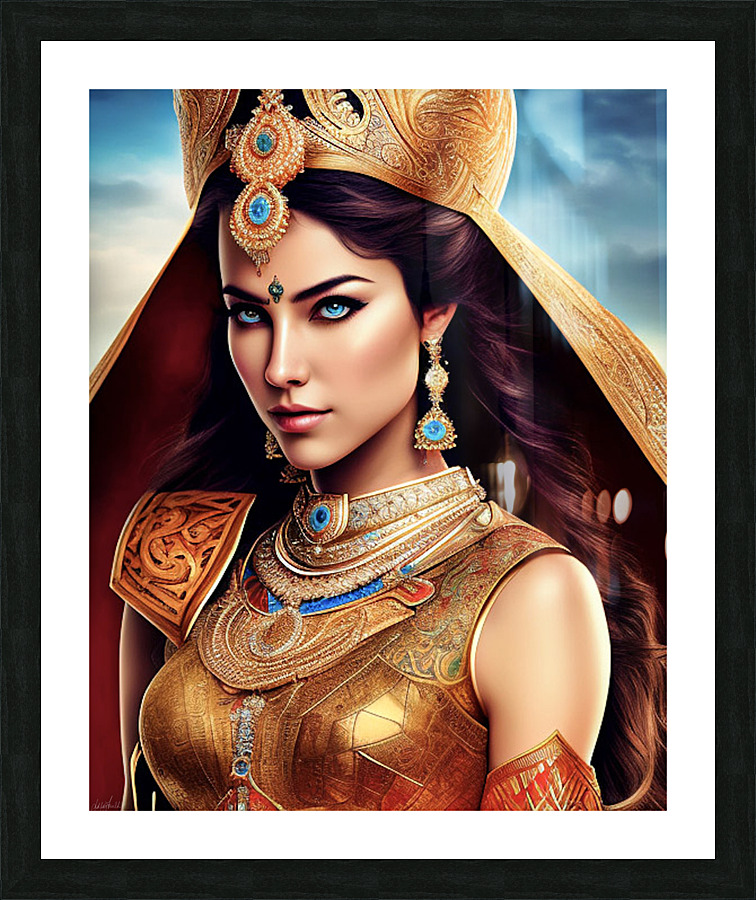 Cleopatra Picture Frame print