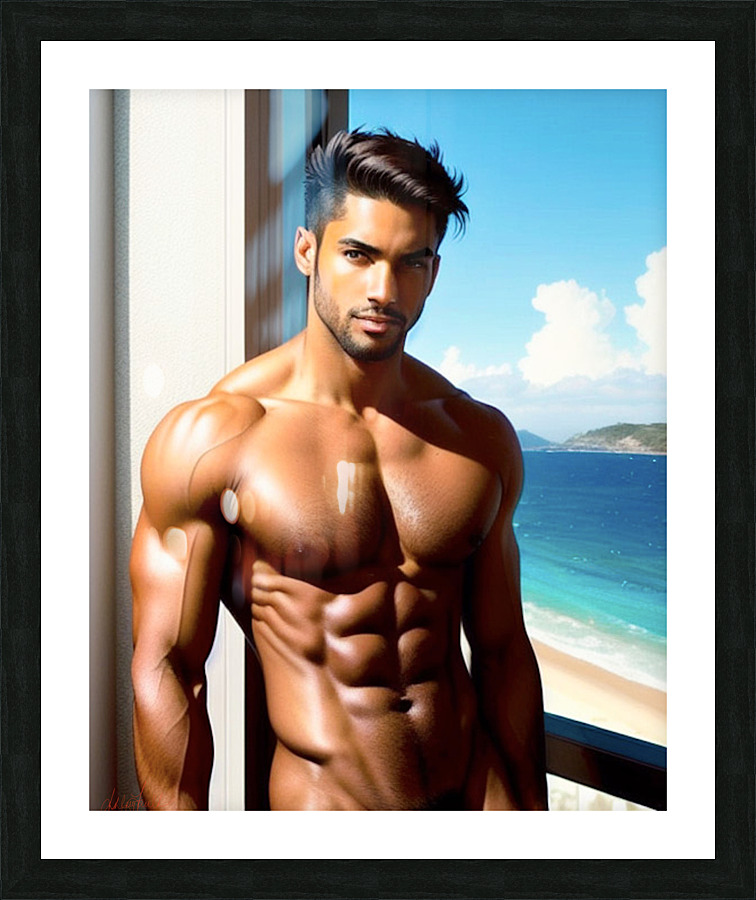 Cabana Boy Picture Frame print