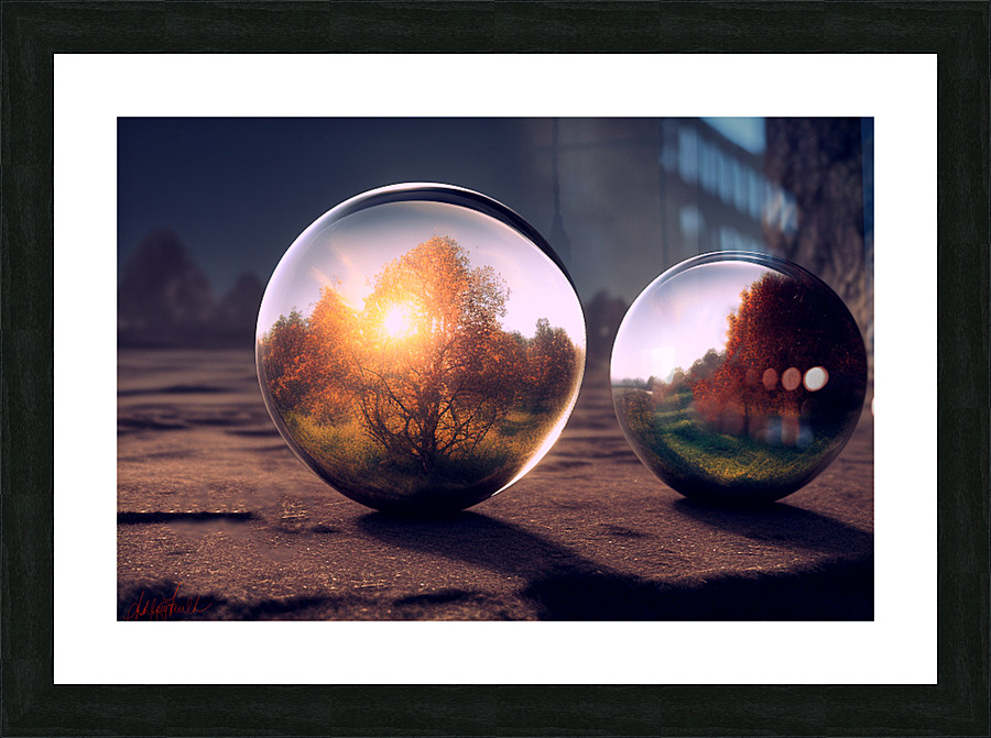Life s Illusion Picture Frame print
