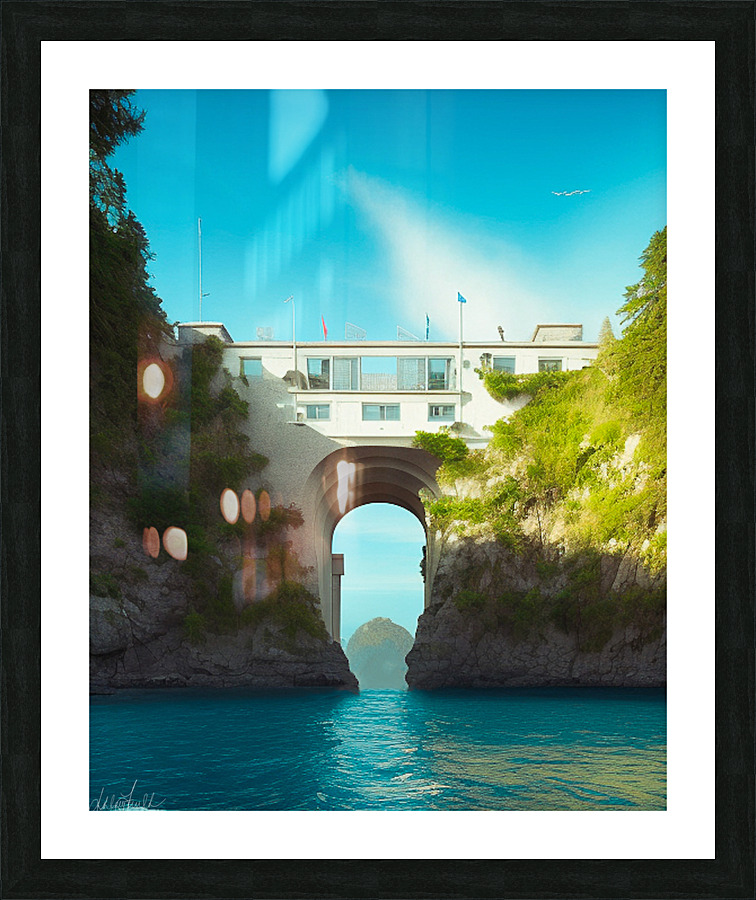 Road Less Taken Picture Frame print