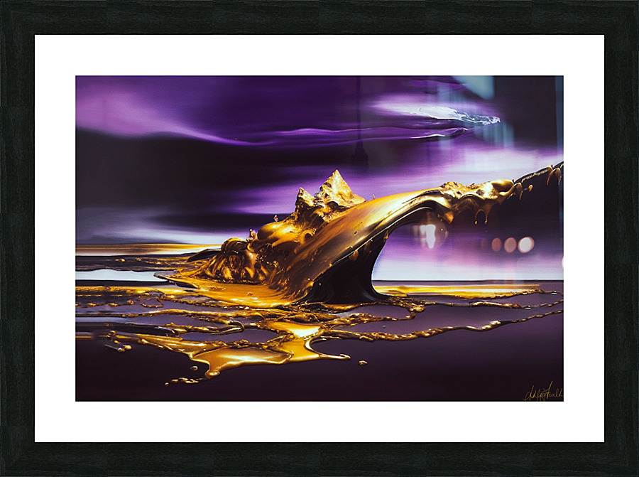 Letting Go Picture Frame print