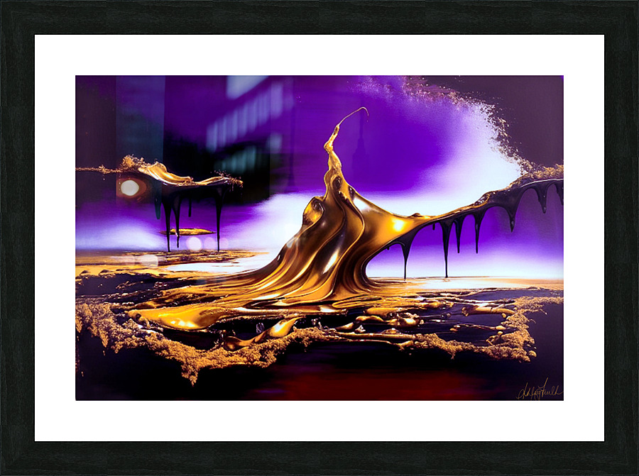 Fluidity Picture Frame print