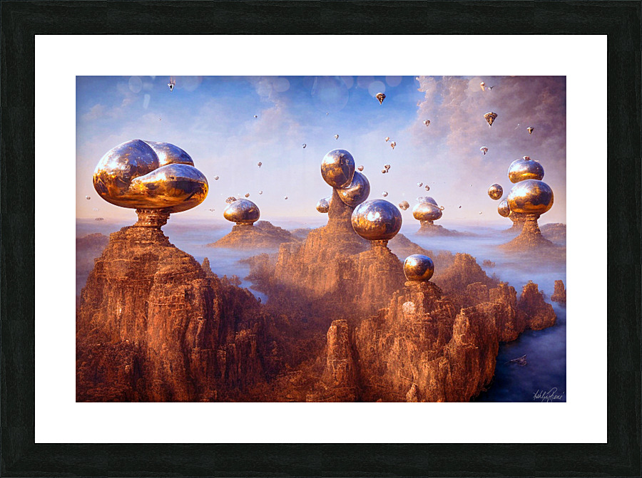 Next Stop Mercury Picture Frame print