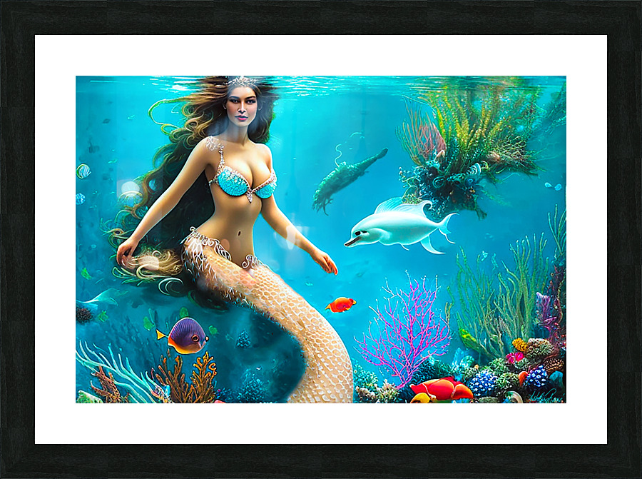 Siren Song Picture Frame print