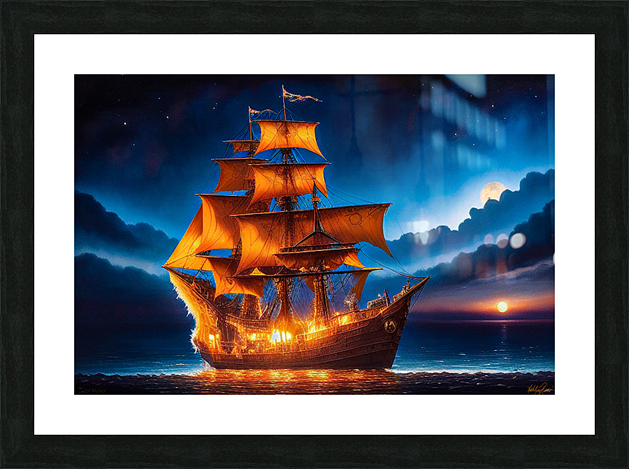 Theseus Picture Frame print