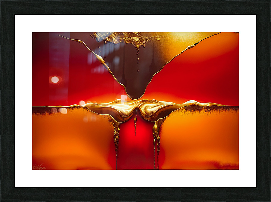 The Exchange Picture Frame print