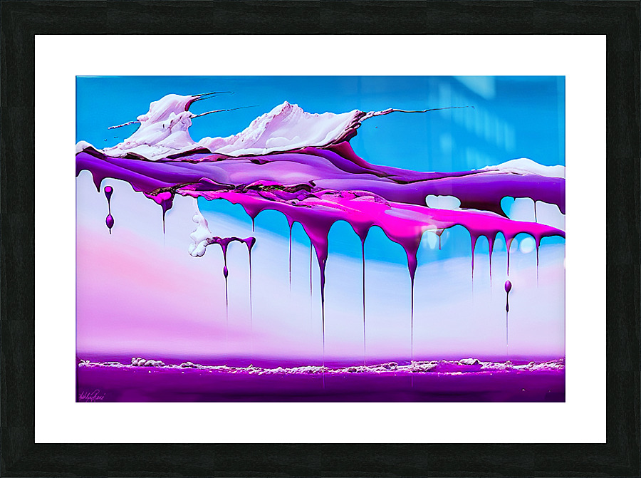Unicorn Sunrise Picture Frame print