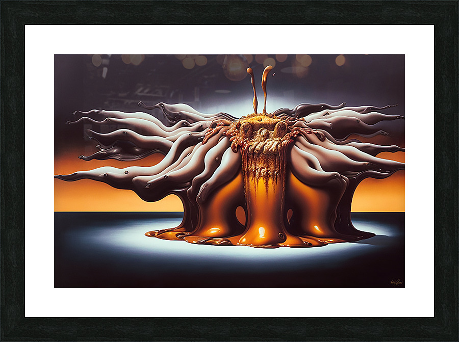 Consumption Picture Frame print
