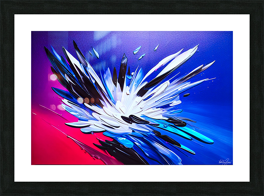Firework Picture Frame print