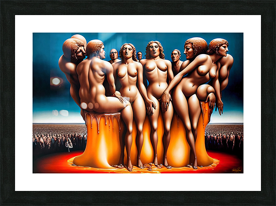 Judgement Picture Frame print