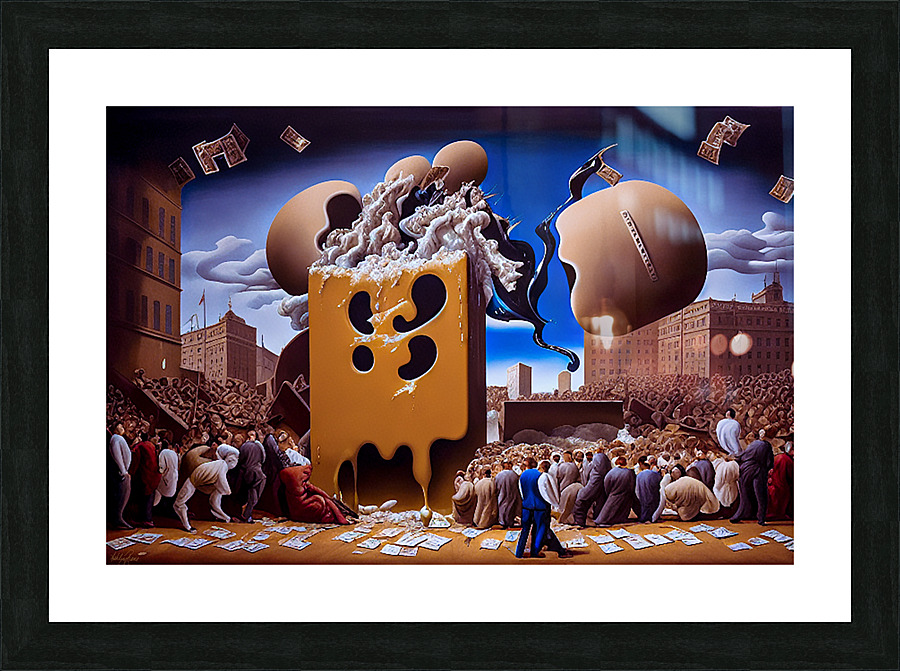 Tech Takeover Picture Frame print