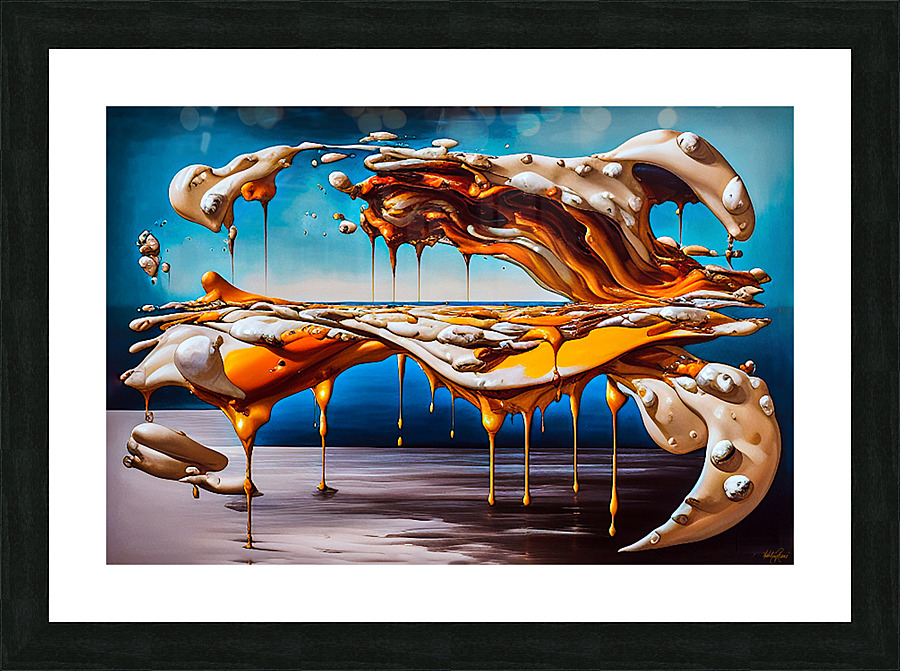 The Crab Picture Frame print