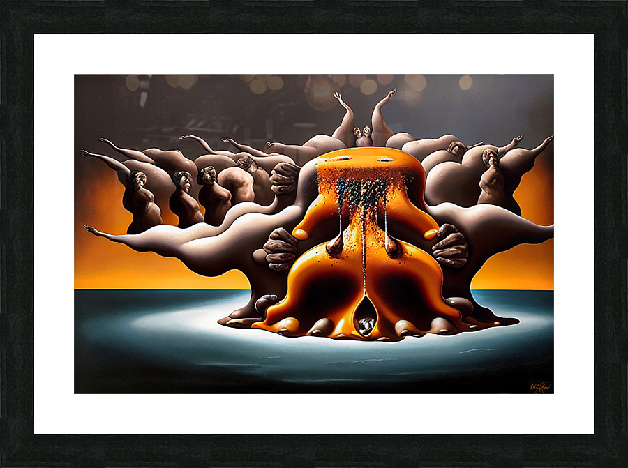 The Empath Picture Frame print