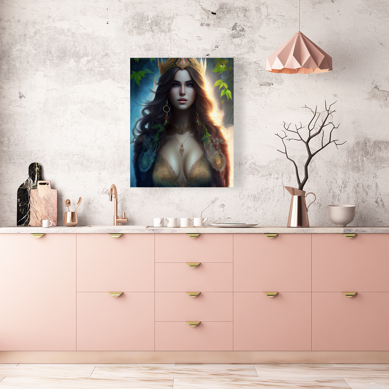 Green Goddess Reproduction