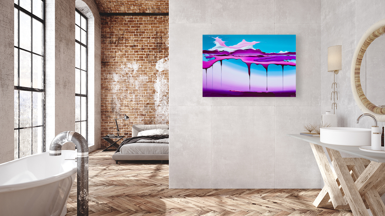 Bubble Gum Drip Reproduction
