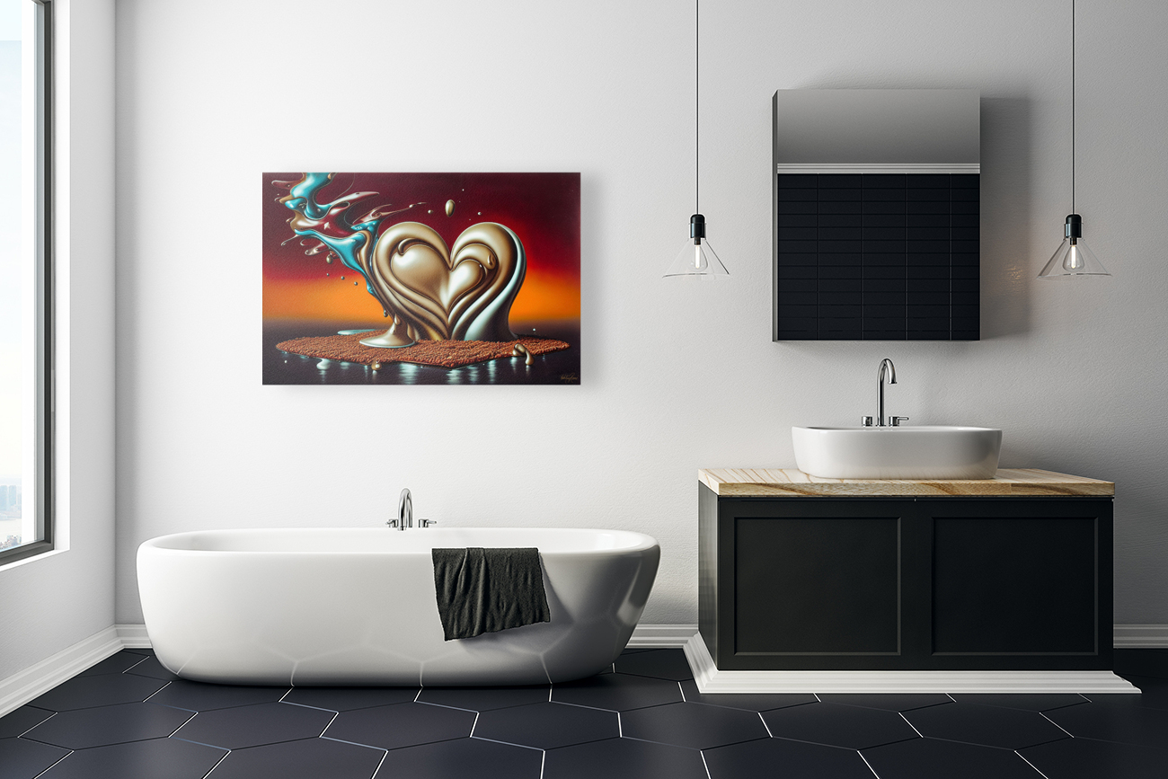 Platinum Heart Reproduction