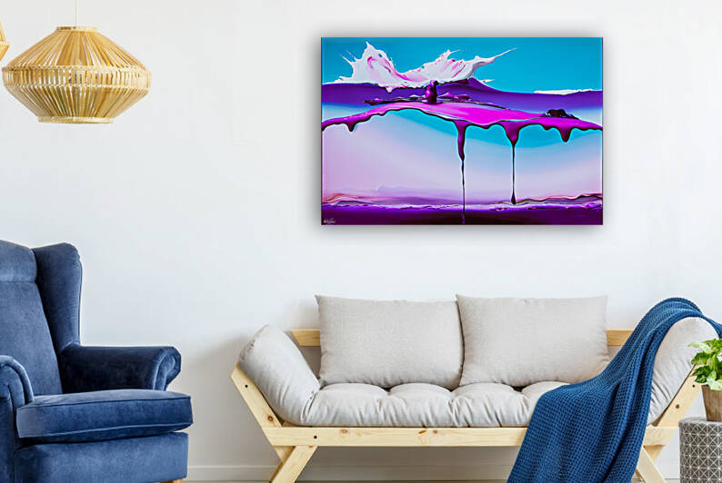Purple Rain by Ashley Rene Atelier
