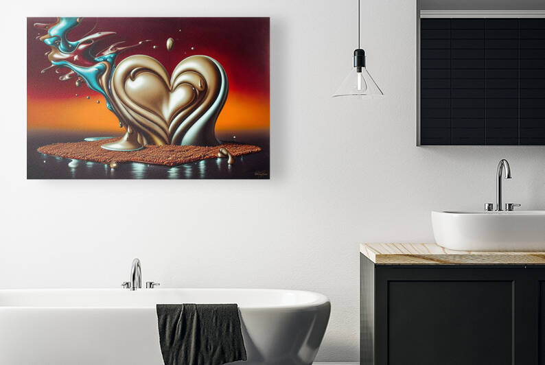 Platinum Heart by Ashley Rene Atelier