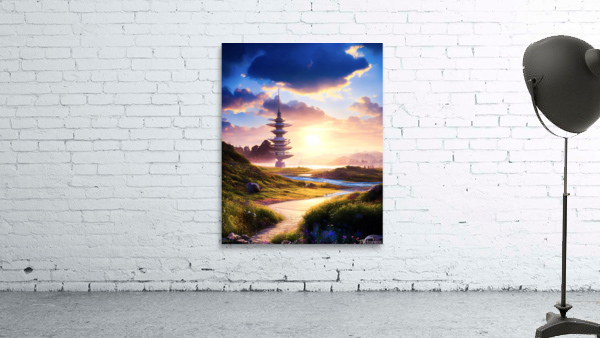 Sacred Sunset Wall Preview